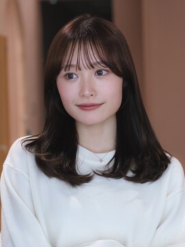 ガーデンヨコハマエスト(GARDEN YOKOHAMA est) 似合わせカット メルティカラー フェミニンロング ミディアム