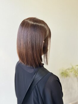 グリーン(Glean)の写真/必ず行う毛髪診断◎髪本来のナチュラルな美しさを引き出す髪質改善［野々市駅/西金沢]