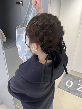 エイゾー 銀座(EIZO) ツインシニヨン / ボブヘアアレンジ