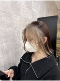 インナーカラー/ニュアンスカラー/イヤリングカラー