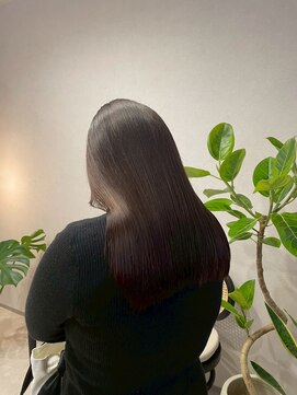 ミア(mia) 大人シアーベージュミニウルフボブミディアムレイヤー