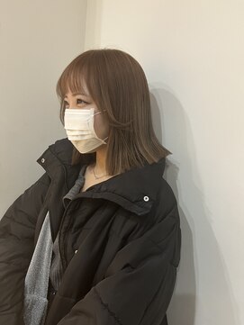 ネオリーブ チロル 横浜西口店(Neolive CiroL.) 赤み消しカラー ミルクティーベージュ