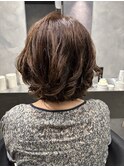 デジタルパーマボブ