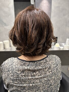 ユウシヘアー(Yushi Hair) デジタルパーマボブ