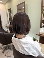 タックバイハレ たまプラーザ(takk by Hale)&nbsp;[takk]髪質改善縮毛矯正/チェリーブラウン/ホワイトグレージュ