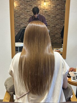 アンサー(answer) 髪質改善カラー×ロングスタイル