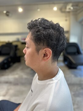 ソイクフ 四条大宮店(SOY-KUFU) MEN'S HAIR 30代◎似合わせカットイメチェンスパイキーショート