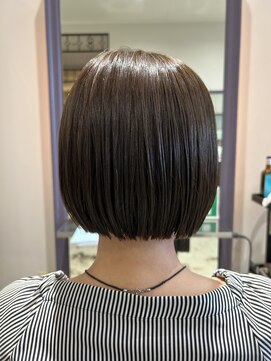 シャンプーボーイ セントラル 博多(SHAMPOO BOY central) ハンサムショート/ショートヘア/切りっぱなし/博多駅