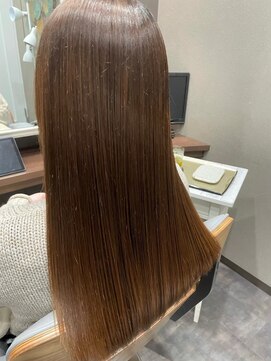 コンセプト 淡路店(concept) シルキーブラウン/暗めカラー/髪質改善トリートメント