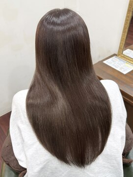 ワンラベストヘアオルシェット(One Lovest Hair olchette) 自然な艶と柔らかさの髪質改善ストレート