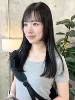 ノード(NODE)&nbsp;栄黒髪垢抜けレイヤーロングスタイル