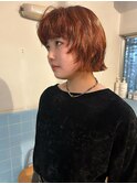 『似合わせカット』orange color × bob 