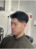 毛流れパーマ