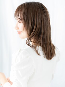 カバーヘア ブリス 志木南口駅前店(COVER HAIR bliss) ミストバングショコラアッシュレイヤーロング//志木20代30代40代