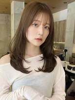 グランド(GRAND) ロングヘア20代30代40代レイヤー前髪なし前髪あり表参道【平島】