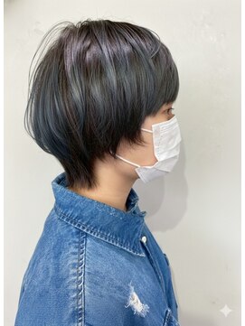 ミリミリ(milimili) ハイライトショートウルフ