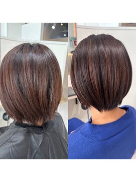 スープル オオブ(SOUPLE.obu) 【髪質改善x縮毛矯正】SILKストレート