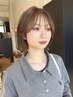 ◎平日新規限定◎似合わせカット+ブリーチなしWカラー+艶カラー