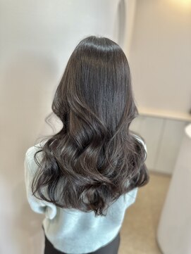 ユウォン 四日市(YUWON) レイヤーカット×グレージュカラー