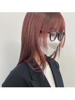 キーパーソン(kii person)&nbsp;kii person × ポイントカラー　ピンク　ステップカット