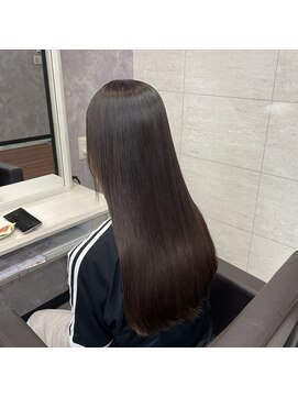 エルベ けやき台店(elve) 梅雨対策！艶髪ストレート！