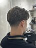 【プライベートもオシャレに】カット+シェービング+カラー