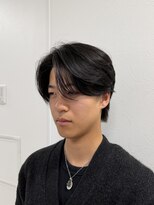 ラフホームファボ(Laugh Home favo.)&nbsp;センターパート＋ニュアンスパーマ