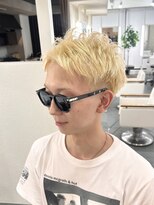 ソレアメンズ(solea men's)&nbsp;ブロンドスパイキーショート