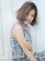 ラ ブレス 天王寺(LaBless)&nbsp;外人風透明感グレージュボブ(天王寺)