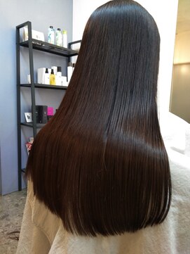 たけうち美容院 サラサラストレートヘア