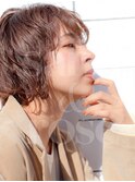 くせ毛風ショート