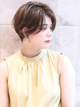 グランド(GRAND) ショートボブ髪型20代30代40代50代前髪あり前髪無し面長丸顔