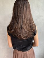 キチ(kichi.)&nbsp;[kichi.] レイヤーロング×シナモンブラウン