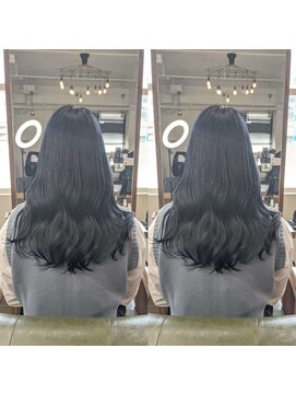 ヘアーサロン リバース(Hair Salon Rebirth) 【防府/Rebirth】ブルーブラック