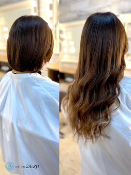 ヘアメイクサロン ゼロ(ZERO) Before→After★ZEROのボリュームミーエクステ☆