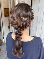 コーエン(coaen)&nbsp;ぽこぽこたまねぎヘアアレンジ