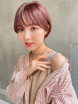 ロイジー(roijir) 表参道roijir 大人マッシュショート×ピンクアッシュ