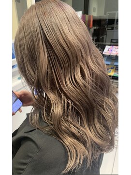 バサ 池袋東口店(BASSA) 【azuma】ツヤ出しモテ髪！ハイトーン王道ベージュカラー！