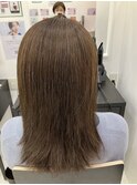 【B's】30代40代50代人気◎ 艶×アッシュブラウン/セミロング