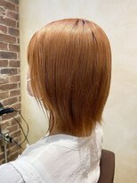 ヘアーデザイン ジュモク(Hair Design Jumoku) オレンジカラー