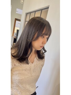 アルブル ヘアー デザイン(arbre hair design) オリーブベージュカラー