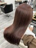 【とぅる髪&艶髪の最高峰メニュー♪】CUT+艶カラー+髪質改善UPTOGLOSS×Aujua