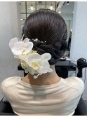 浴衣ヘアアレンジ/タイトヘアアレンジ【Zina博多筑紫口店】