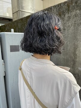 シラフ(SHIRAF) 【Yoshida 】ボブヘアのニュアンスパーマ