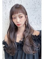 ヘアーズ ベリー 平尾店(hairs BERRY)&nbsp;★BERRYカール姫カットシアーカラー地毛風カラー韓国風小顔ヘア