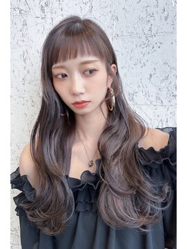 ヘアーズ ベリー 平尾店(hairs BERRY) ★BERRYカール姫カットシアーカラー地毛風カラー韓国風小顔ヘア