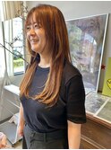 大人ガーリー大人美人透明感髪質改善ニュアンスカラー