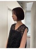 cassis red/bob style