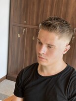 ザマンリバレッジニューヨーク(THE MAN LeverageNewYork)&nbsp;大人海外アーミースキンフェード：尾上　雄輝