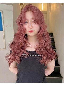 フェブ(fev) 【fev_momo】pink beige